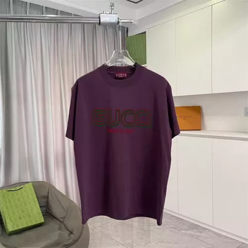 Gucci T-Shirts Short Sleeved For Unisex #1343352 $42.00 USD, Wholesale Replica Gucci T-Shirts