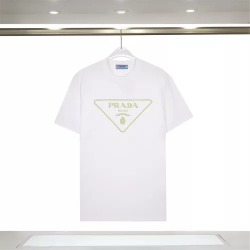 Prada T-Shirts Short Sleeved For Unisex #1343401 $32.00 USD, Wholesale Replica Prada T-Shirts