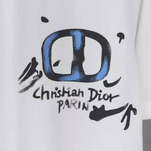 Replica Christian Dior T-Shirts Short Sleeved For Men #1343412 $36.00 USD for Wholesale