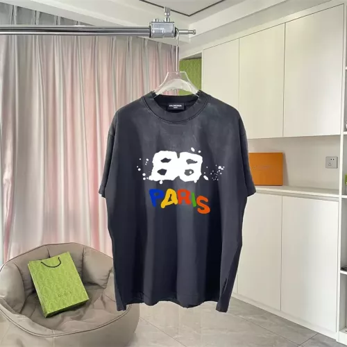 Balenciaga T-Shirts Short Sleeved For Unisex #1343423 $45.00 USD, Wholesale Replica Balenciaga T-Shirts