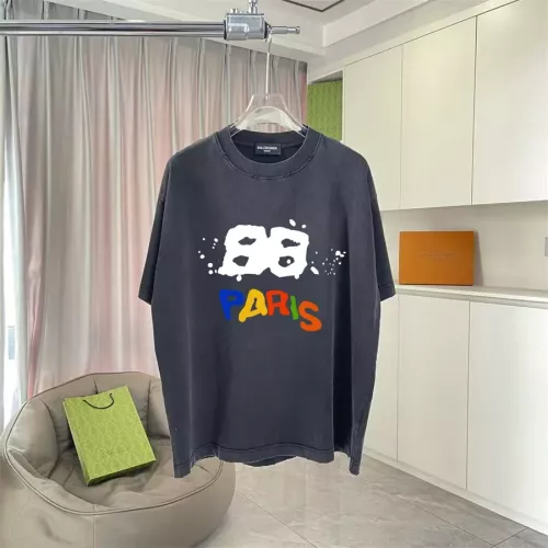 Balenciaga T-Shirts Short Sleeved For Unisex #1343424 $45.00 USD, Wholesale Replica Balenciaga T-Shirts