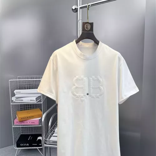 Balenciaga T-Shirts Short Sleeved For Men #1343435 $52.00 USD, Wholesale Replica Balenciaga T-Shirts