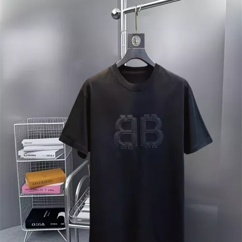 Balenciaga T-Shirts Short Sleeved For Men #1343436 $52.00 USD, Wholesale Replica Balenciaga T-Shirts