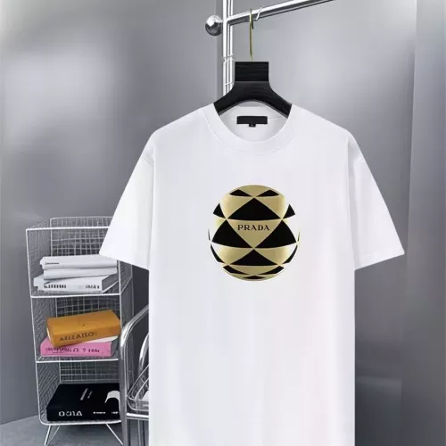 Prada T-Shirts Short Sleeved For Men #1343468 $48.00 USD, Wholesale Replica Prada T-Shirts