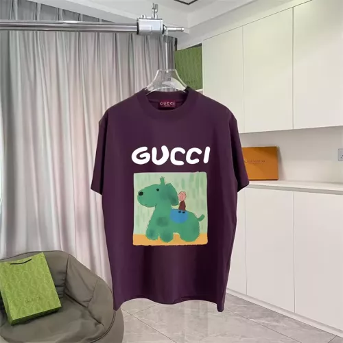 Gucci T-Shirts Short Sleeved For Unisex #1343487 $42.00 USD, Wholesale Replica Gucci T-Shirts