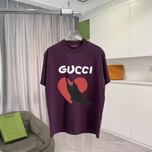 Gucci T-Shirts Short Sleeved For Unisex #1343496 $42.00 USD, Wholesale Replica Gucci T-Shirts