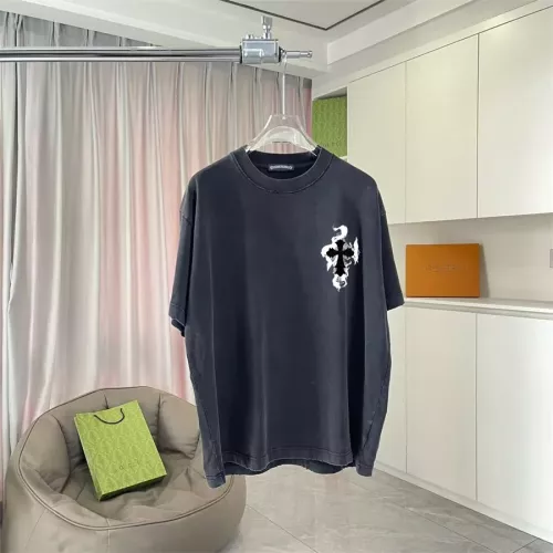 Chrome Hearts T-Shirts Short Sleeved For Unisex #1343529 $45.00 USD, Wholesale Replica Chrome Hearts T-Shirts