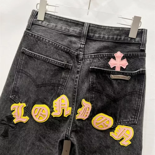 Replica Chrome Hearts Jeans For Men #1343537 $60.00 USD for Wholesale