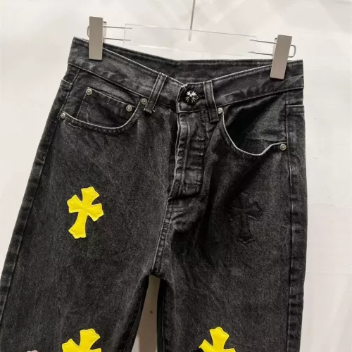 Replica Chrome Hearts Jeans For Men #1343537 $60.00 USD for Wholesale