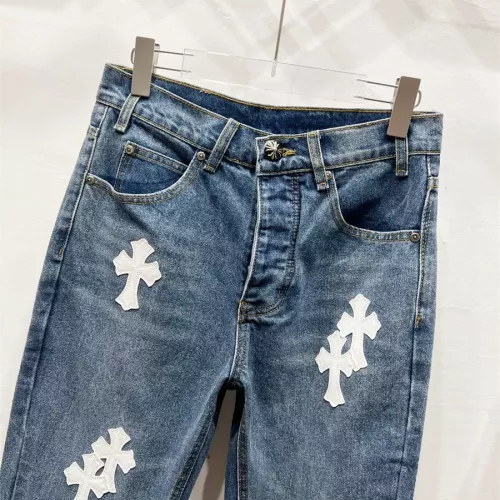 Replica Chrome Hearts Jeans For Men #1343538 $60.00 USD for Wholesale