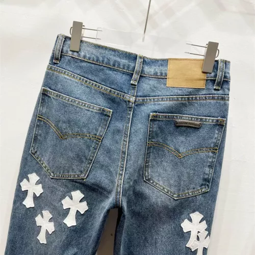 Replica Chrome Hearts Jeans For Men #1343538 $60.00 USD for Wholesale