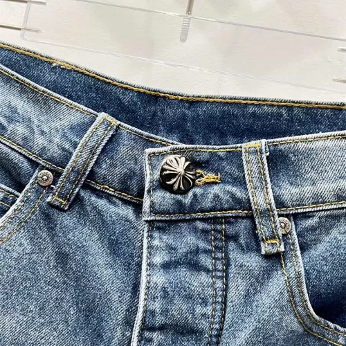 Replica Chrome Hearts Jeans For Men #1343538 $60.00 USD for Wholesale