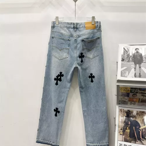 Replica Chrome Hearts Jeans For Men #1343539 $56.00 USD for Wholesale