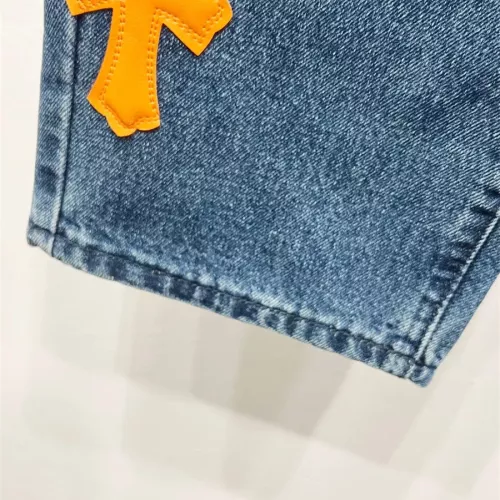 Replica Chrome Hearts Jeans For Men #1343542 $60.00 USD for Wholesale