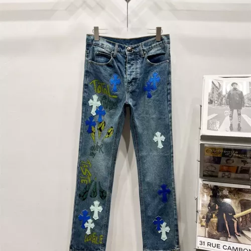 Chrome Hearts Jeans For Men #1343543 $60.00 USD, Wholesale Replica Chrome Hearts Jeans