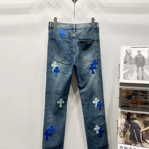 Replica Chrome Hearts Jeans For Men #1343543 $60.00 USD for Wholesale