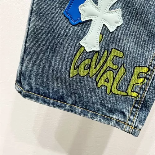 Replica Chrome Hearts Jeans For Men #1343543 $60.00 USD for Wholesale