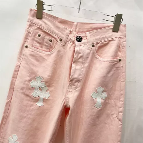 Replica Chrome Hearts Jeans For Men #1343545 $64.00 USD for Wholesale