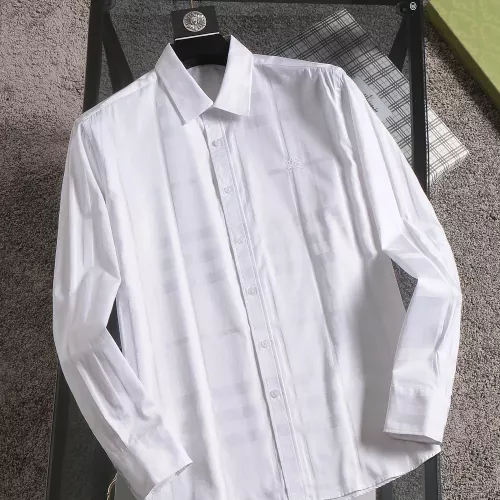 Burberry Shirts Long Sleeved For Men #1343558 $40.00 USD, Wholesale Replica Burberry Shirts