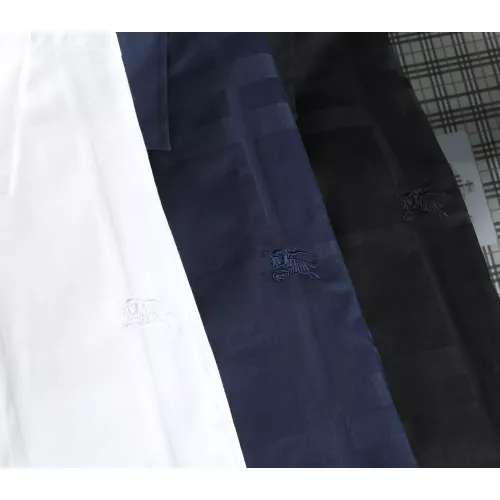 Replica Burberry Shirts Long Sleeved For Men #1343561 $40.00 USD for Wholesale