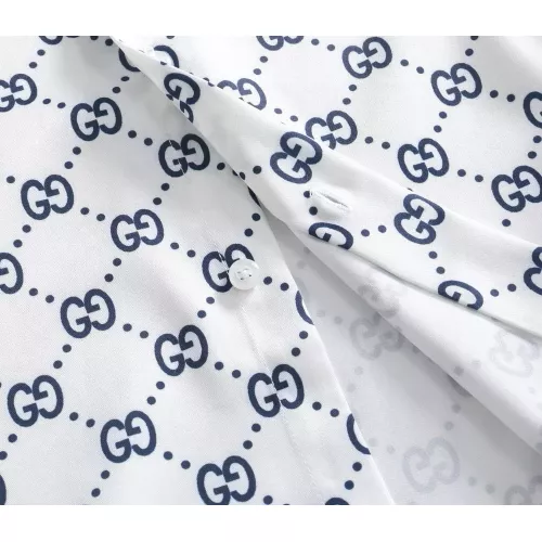 Replica Gucci Shirts Long Sleeved For Men #1343576 $52.00 USD for Wholesale