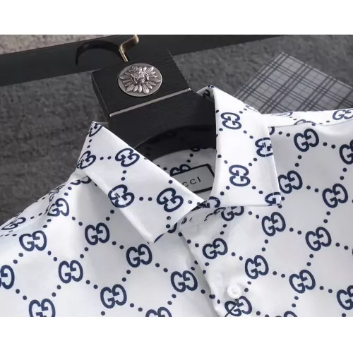 Replica Gucci Shirts Long Sleeved For Men #1343576 $52.00 USD for Wholesale