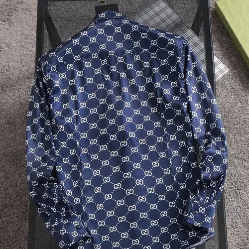 Replica Gucci Shirts Long Sleeved For Men #1343577 $52.00 USD for Wholesale
