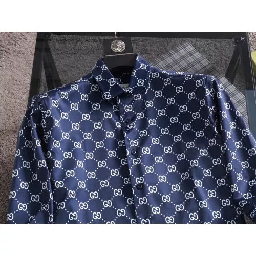 Replica Gucci Shirts Long Sleeved For Men #1343577 $52.00 USD for Wholesale