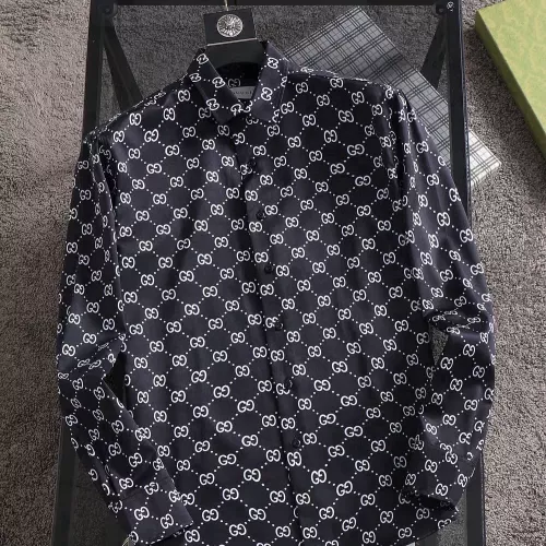 Gucci Shirts Long Sleeved For Men #1343578 $52.00 USD, Wholesale Replica Gucci Shirts