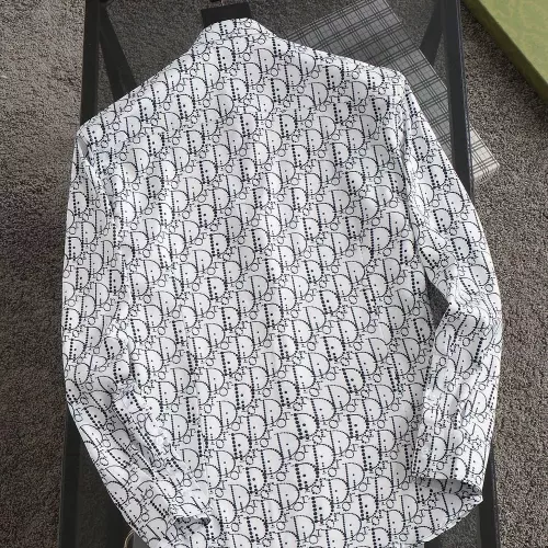Replica Christian Dior Shirts Long Sleeved For Men #1343579 $52.00 USD for Wholesale