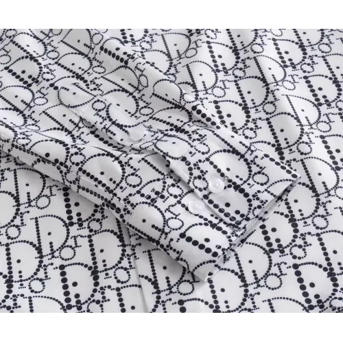 Replica Christian Dior Shirts Long Sleeved For Men #1343579 $52.00 USD for Wholesale