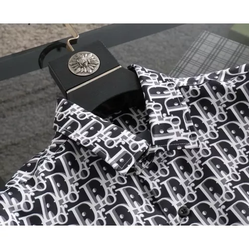 Replica Christian Dior Shirts Long Sleeved For Men #1343583 $52.00 USD for Wholesale