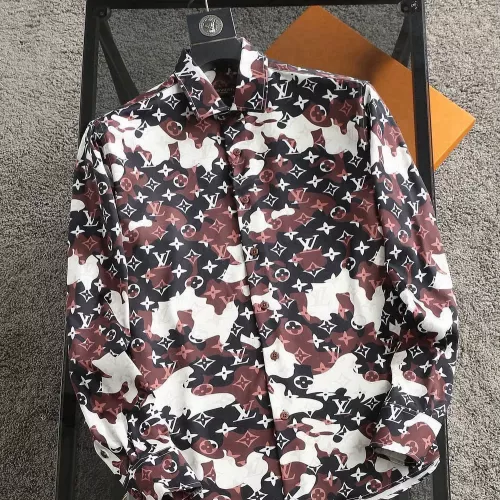 Louis Vuitton LV Shirts Long Sleeved For Men #1343587 $52.00 USD, Wholesale Replica Louis Vuitton LV Shirts