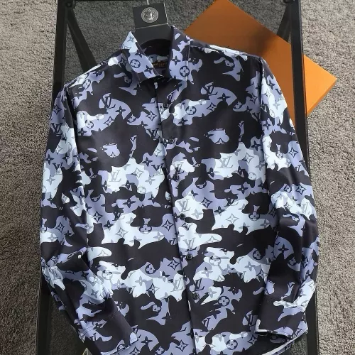 Louis Vuitton LV Shirts Long Sleeved For Men #1343588 $52.00 USD, Wholesale Replica Louis Vuitton LV Shirts