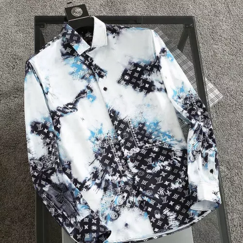 Louis Vuitton LV Shirts Long Sleeved For Men #1343589 $52.00 USD, Wholesale Replica Louis Vuitton LV Shirts