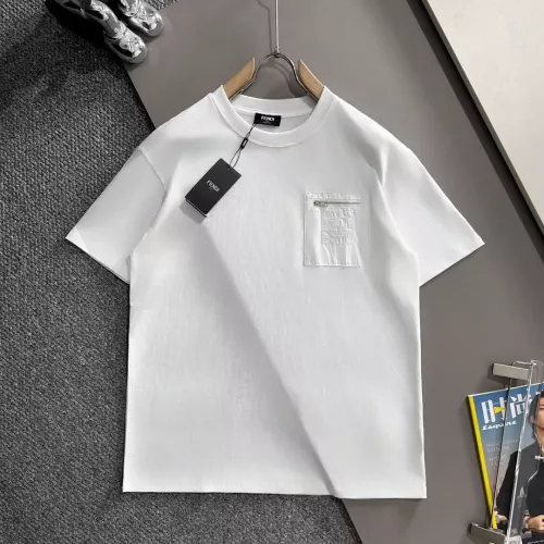 Fendi T-Shirts Short Sleeved For Unisex #1343618 $40.00 USD, Wholesale Replica Fendi T-Shirts