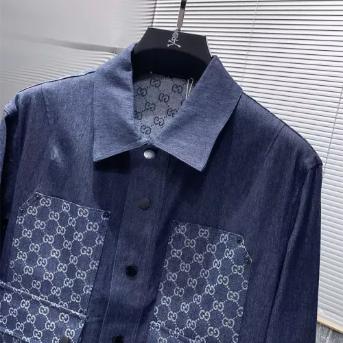 Replica Gucci Jackets Long Sleeved For Men #1343628 $68.00 USD for Wholesale