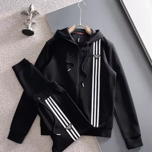 Prada Tracksuits Long Sleeved For Men #1343652 $96.00 USD, Wholesale Replica Prada Tracksuits