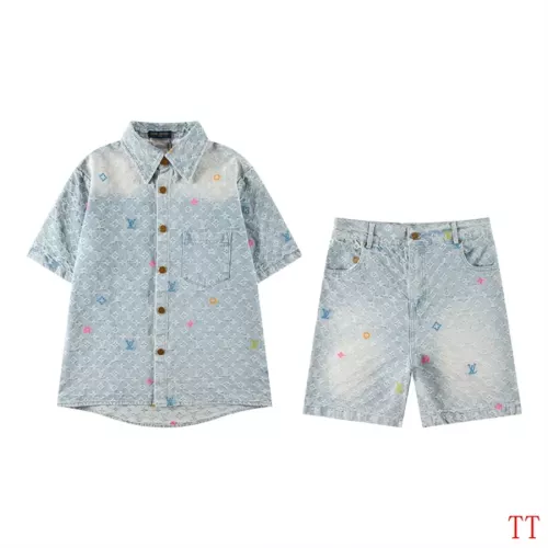 Louis Vuitton LV Tracksuits Short Sleeved For Unisex #1343660 $115.00 USD, Wholesale Replica Louis Vuitton LV Tracksuits