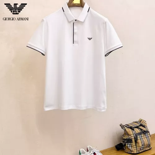 Armani T-Shirts Short Sleeved For Men #1343675 $48.00 USD, Wholesale Replica Armani T-Shirts