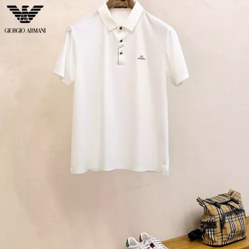 Armani T-Shirts Short Sleeved For Men #1343691 $48.00 USD, Wholesale Replica Armani T-Shirts