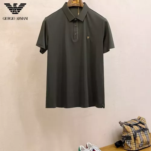 Armani T-Shirts Short Sleeved For Men #1343692 $48.00 USD, Wholesale Replica Armani T-Shirts