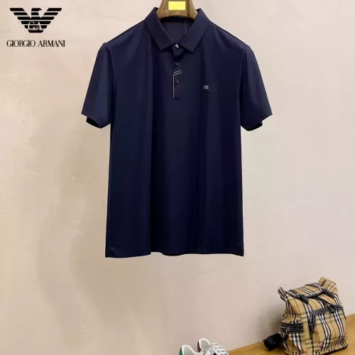 Armani T-Shirts Short Sleeved For Men #1343693 $48.00 USD, Wholesale Replica Armani T-Shirts