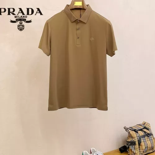 Prada T-Shirts Short Sleeved For Men #1343705 $48.00 USD, Wholesale Replica Prada T-Shirts