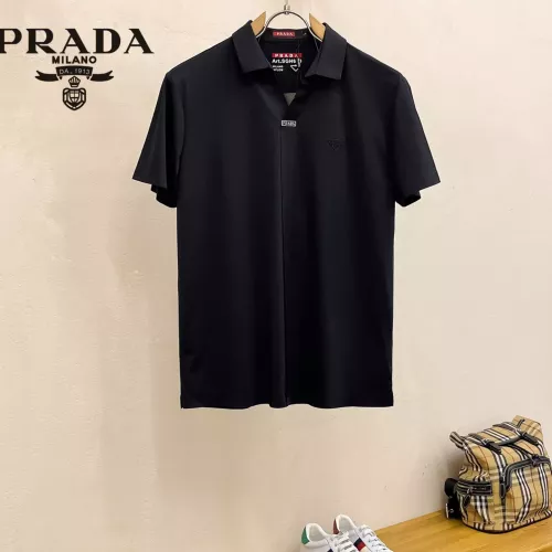 Prada T-Shirts Short Sleeved For Men #1343731 $52.00 USD, Wholesale Replica Prada T-Shirts