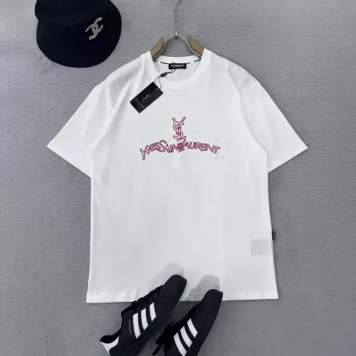 Yves Saint Laurent YSL T-shirts Short Sleeved For Men #1343763 $92.00 USD, Wholesale Replica Yves Saint Laurent YSL T-shirts