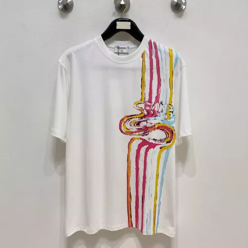 Chanel T-Shirts Short Sleeved For Unisex #1343787 $60.00 USD, Wholesale Replica Chanel T-Shirts