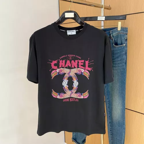 Chanel T-Shirts Short Sleeved For Men #1343798 $68.00 USD, Wholesale Replica Chanel T-Shirts