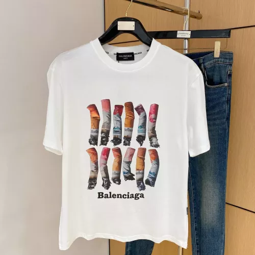 Balenciaga T-Shirts Short Sleeved For Men #1343809 $68.00 USD, Wholesale Replica Balenciaga T-Shirts