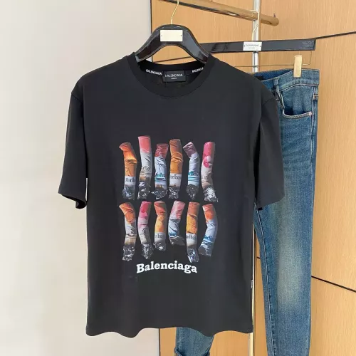 Balenciaga T-Shirts Short Sleeved For Men #1343810 $68.00 USD, Wholesale Replica Balenciaga T-Shirts